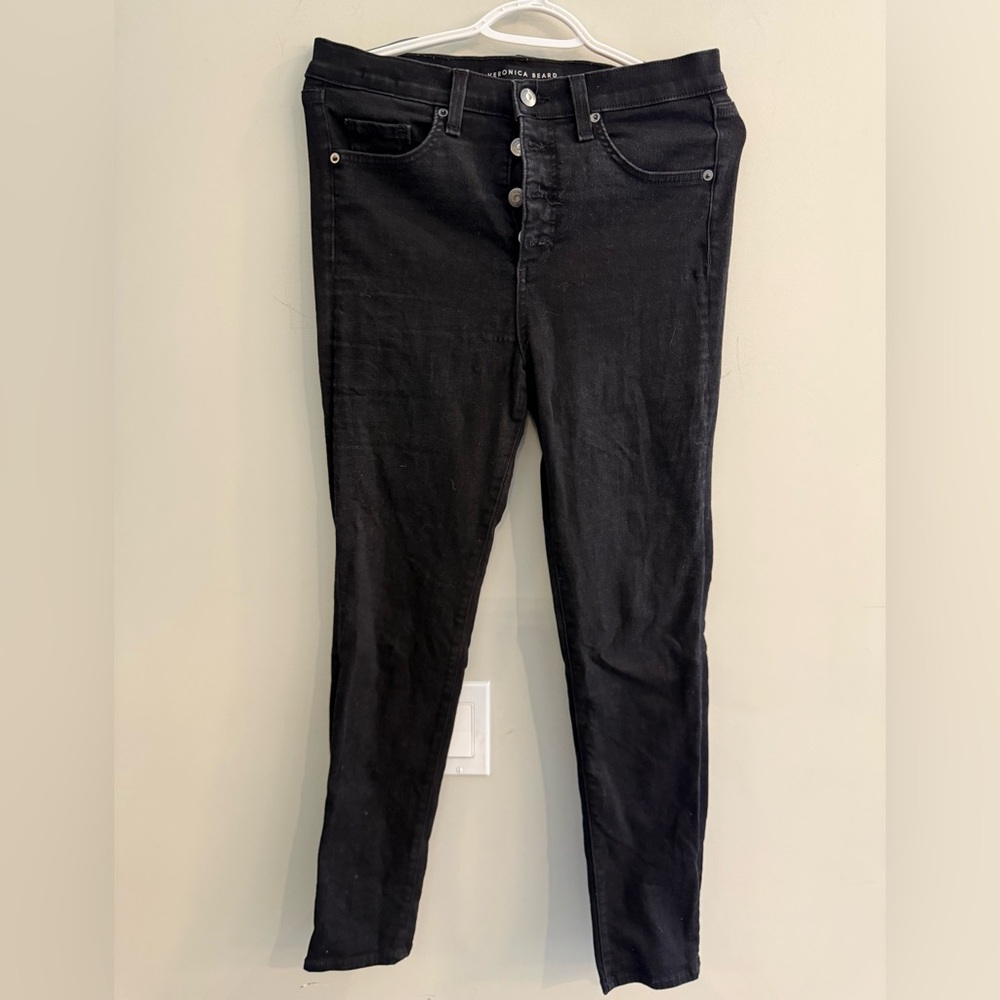 Veronica Beard Black High Rise Women's Jeans